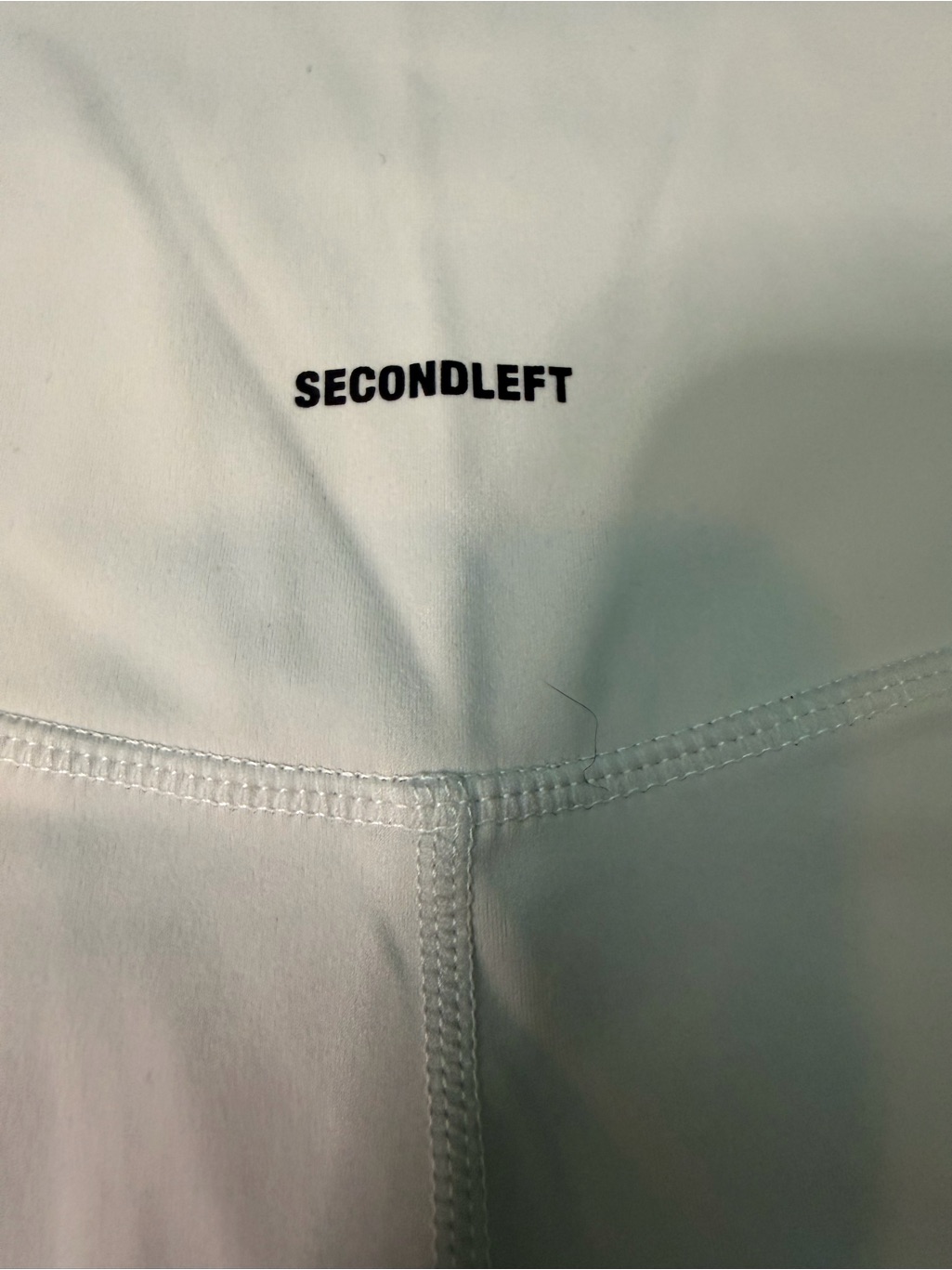 Secondleft Cream Activewear Leggings — image 5 of 8